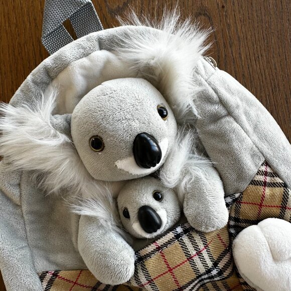 Koala and Baby Backpack Australia Cute Animals Fluffy - Picture 3 of 6